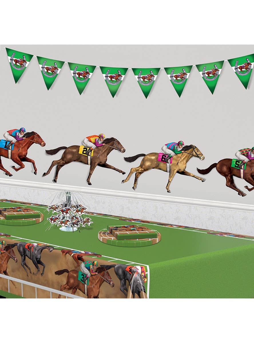 Image of Racing Horse Cut Outs Party Decoration - Party Decorations Image