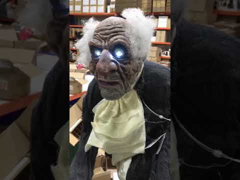 Old Butler Spooky Light and Sound Halloween Decoration Product Video