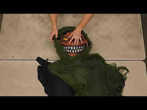 8ft Adult's Pumpkin Costume and Halloween Decoration Product Video 2