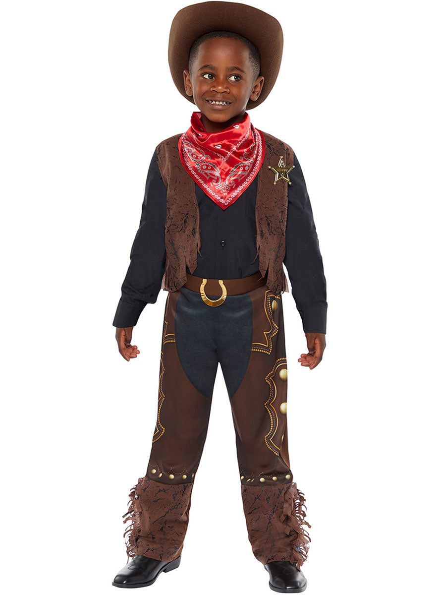 Alternative image of Outback Western Cowboy Teen Boys Costume