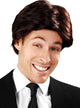 Image of Anchorman Mens 70s Short Brown Costume Wig