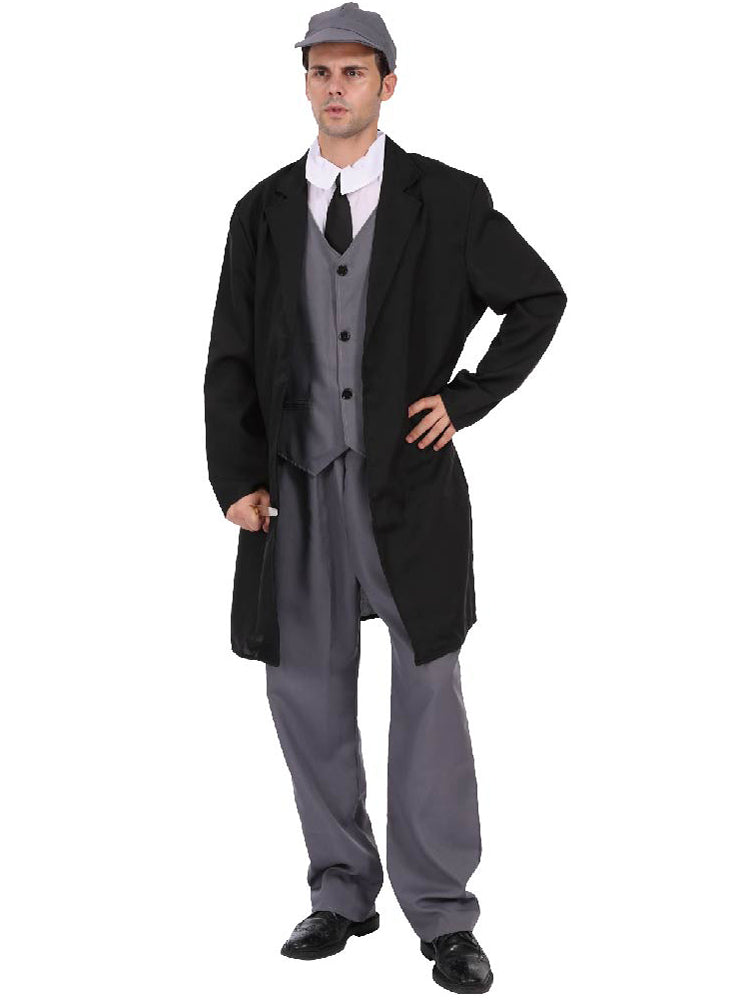 Alternative image of English Gangster Mens 1920s Costume