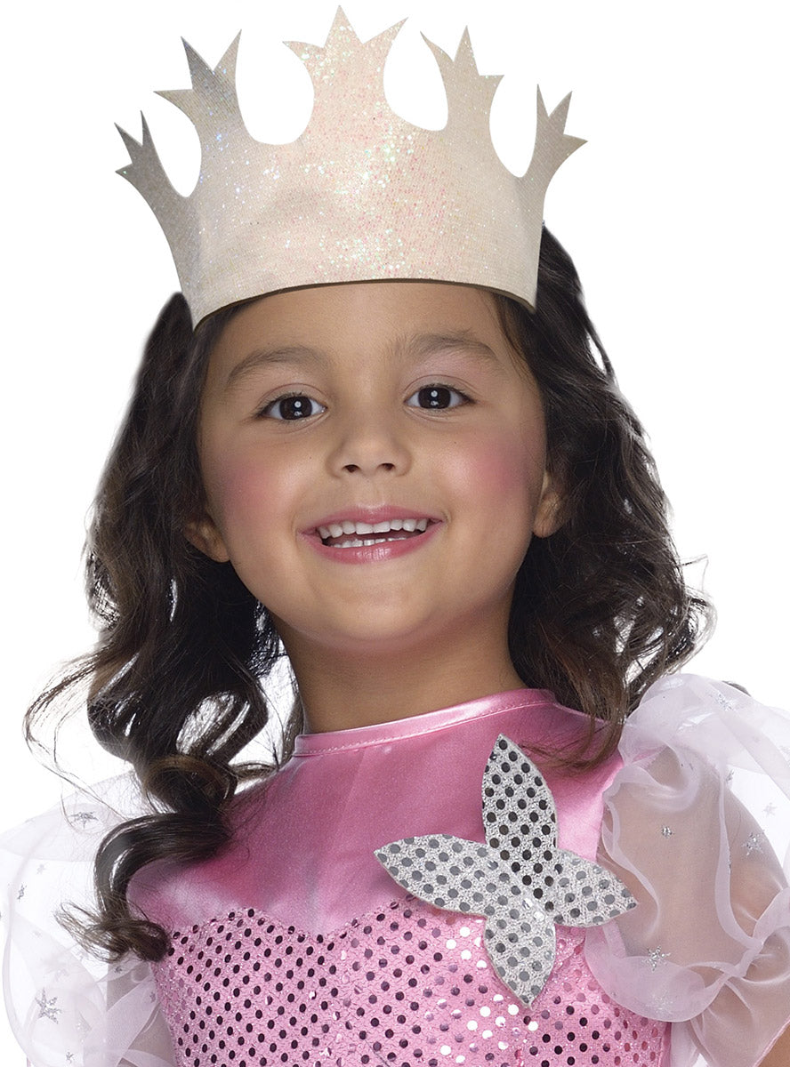 Close Image of Wizard of Oz Girls Glinda the Good Witch Costume