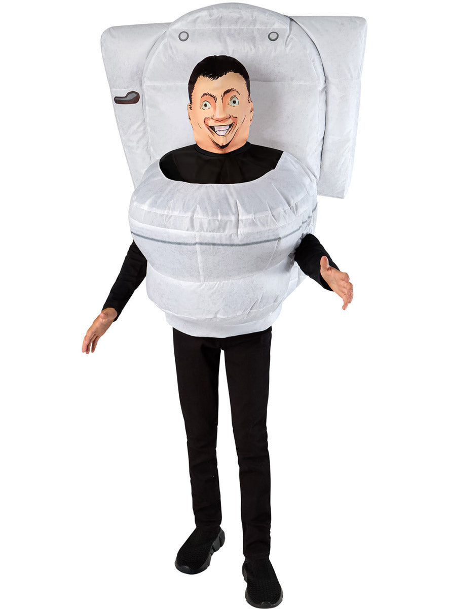 Main Image of Skibidi Toilet Kids Novelty Inflatable Costume