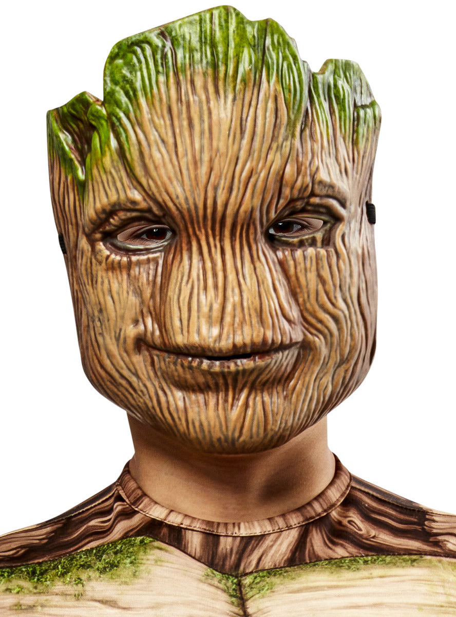 Mask Image of Groot Boys Guardians Of The Galaxy 3 Superhero Costume