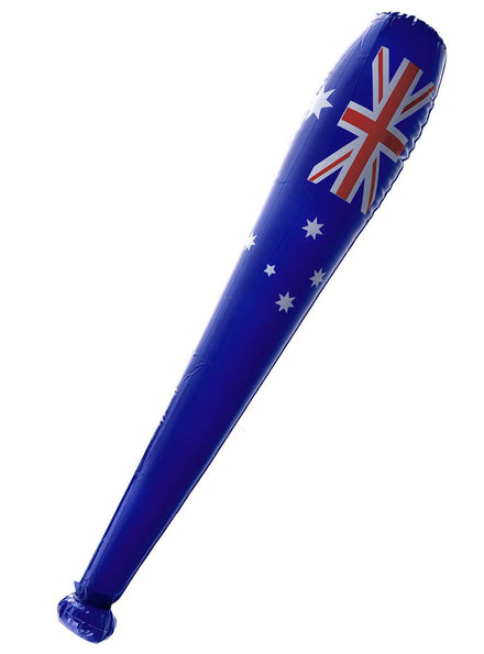 Australia Day Novelty Inflatable Baseball Bat with Aussie Flag Print - Main Image