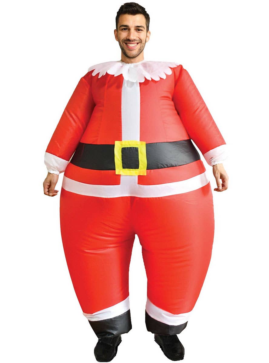 Image of Inflatable Santa Claus Adults Christmas Costume