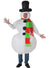 Image of Novelty Inflatable Snowman Adult's Christmas Costume - Main Image