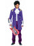 Men's Purple Prince Musician Costume - Main Image