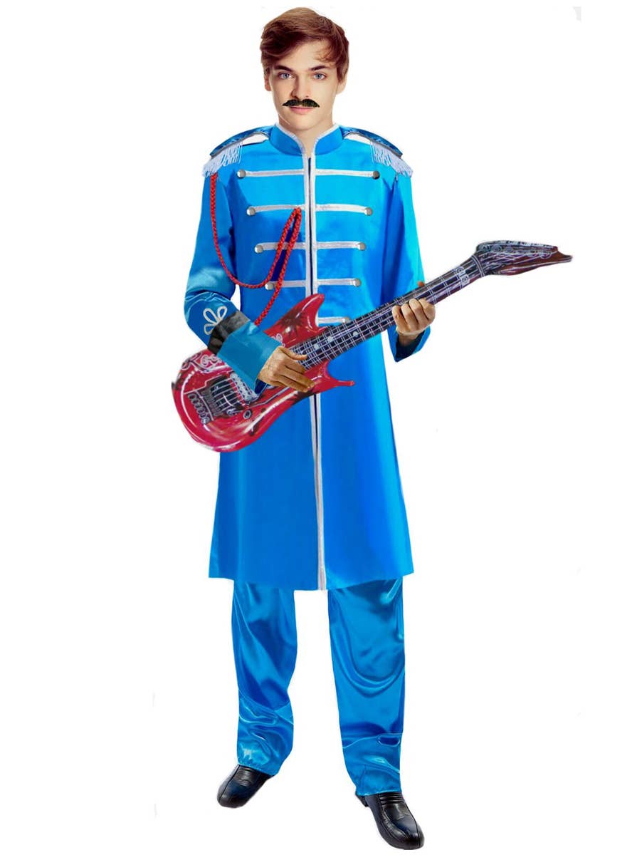 Blue Sergeant Peppers Beatles Costume for Men - Main Image