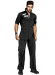 Black SWAT Uniform Dress Up Costume for Men Main Image