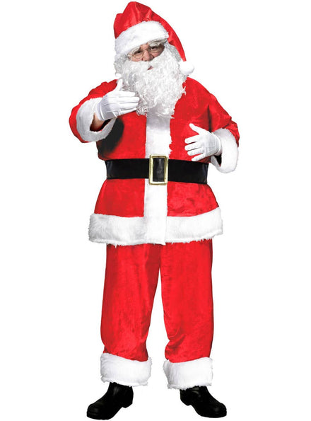 Mens Santa Claus Suit Christmas Costume