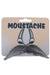Pointed Grey Self Adhesive Costume Moustache