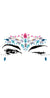 Stick On Pink Blue And White Unicorn Inspired Face Jewels Costume Accessory Main Image