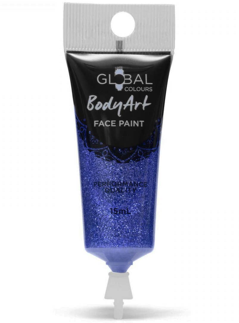 Blue Glitter 15ml Costume Makeup