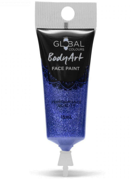 Blue Glitter 15ml Costume Makeup