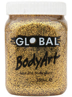 Gold Glitter 200ml Tub of Makeup