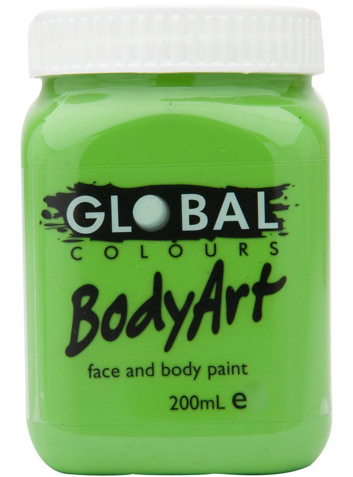 Lime Green 200ml Tub of Cream Makeup