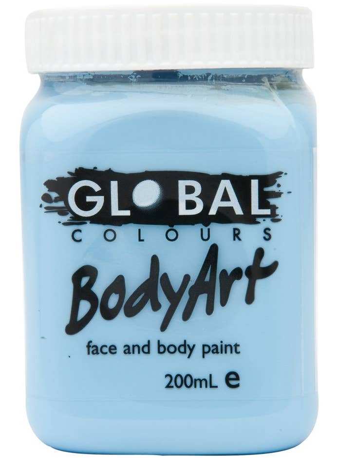 Light Blue 200ml Tub of Cream Makeup