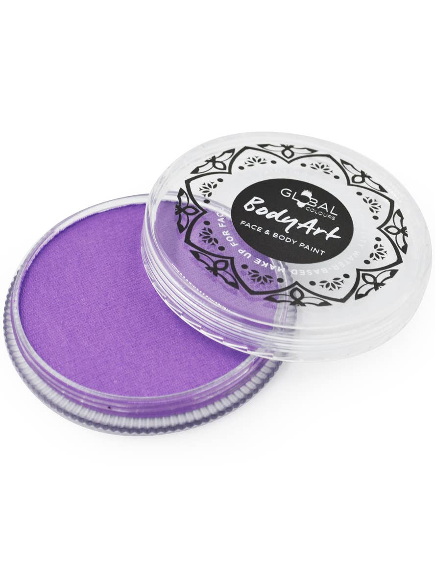 Neon Purple Powder Cake Makeup - Alternate Image