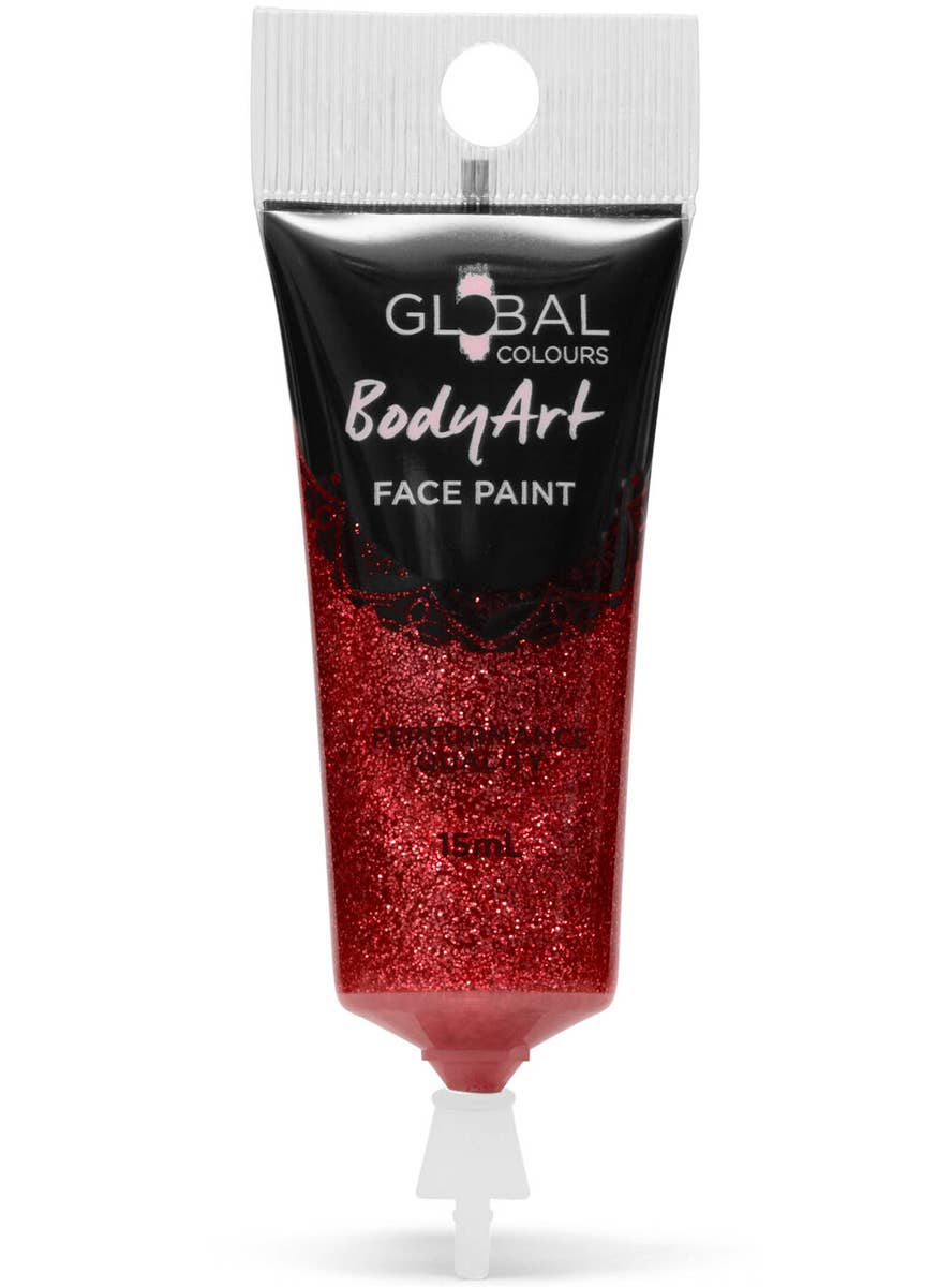 Red Glitter 15ml Costume Makeup