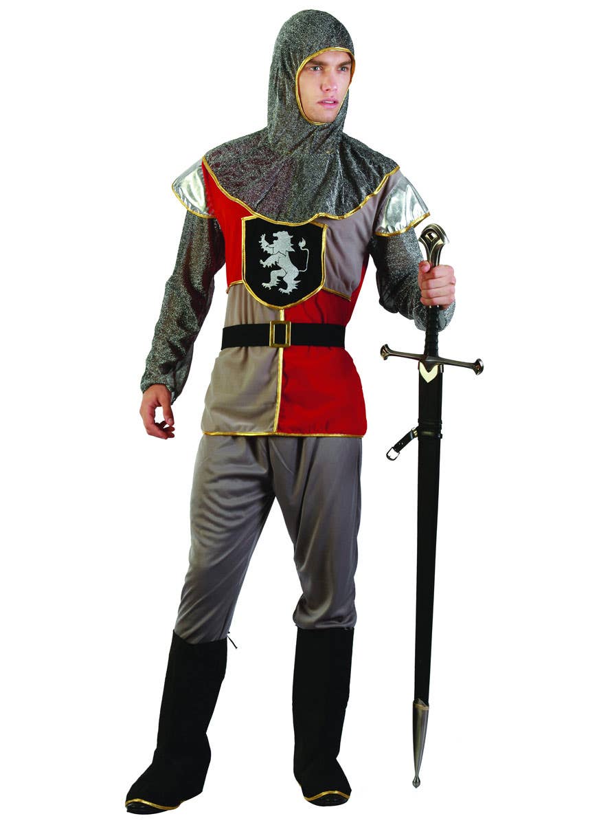 Medieval Knight Cheap Dress Up Costume for Men Main Image