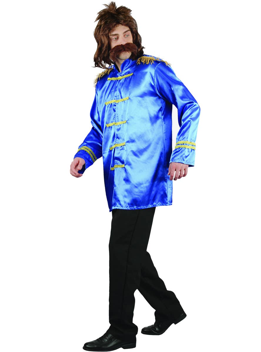 Men's Blue Sgt Peppers Beatles Dress Up Costume
