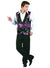 Purple and Black Sequin Men's Spanish Dancer Costume Vest