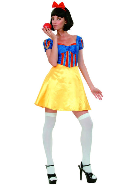 Short and Sexy Snow White Costume for Women