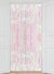 Image of Iridescent Pink Foil Tassel 2m x 90cm Backdrop Decoration