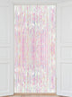 Image of Iridescent Pink Foil Tassel 2m x 90cm Backdrop Decoration