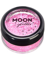 Image of Moon Glitter Iridescent Pink Loose Glitter Shaker