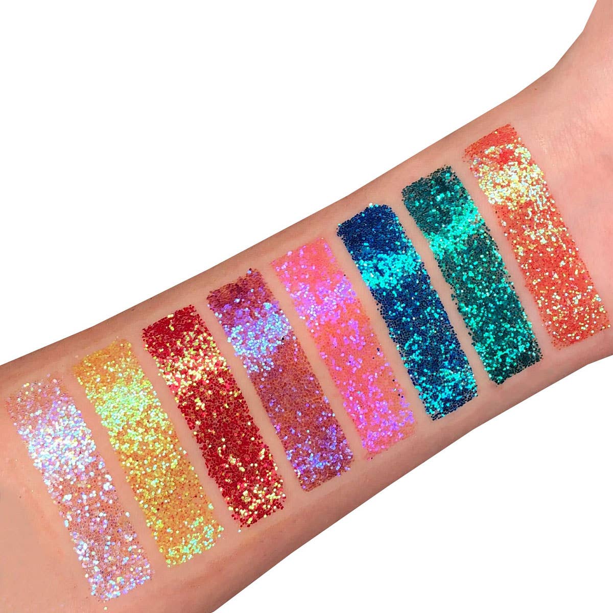 Image of Moon Glitter Iridescent Loose Glitter Shaker - Swatches