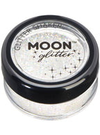Image of Moon Glitter Iridescent White Loose Glitter Shaker