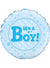 Image of Its a Boy Round Blue 45cm Foil Balloon