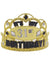 Image of Gold Customisable It's My Birthday Tiara with Stickers