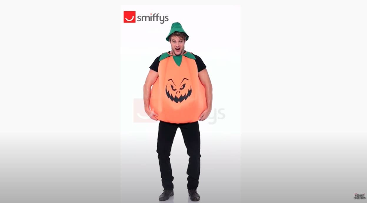 Evil Pumpkin Adult's Halloween Costume Product Video