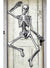 Image of Jointed Skeleton Cut Out Halloween Decoration