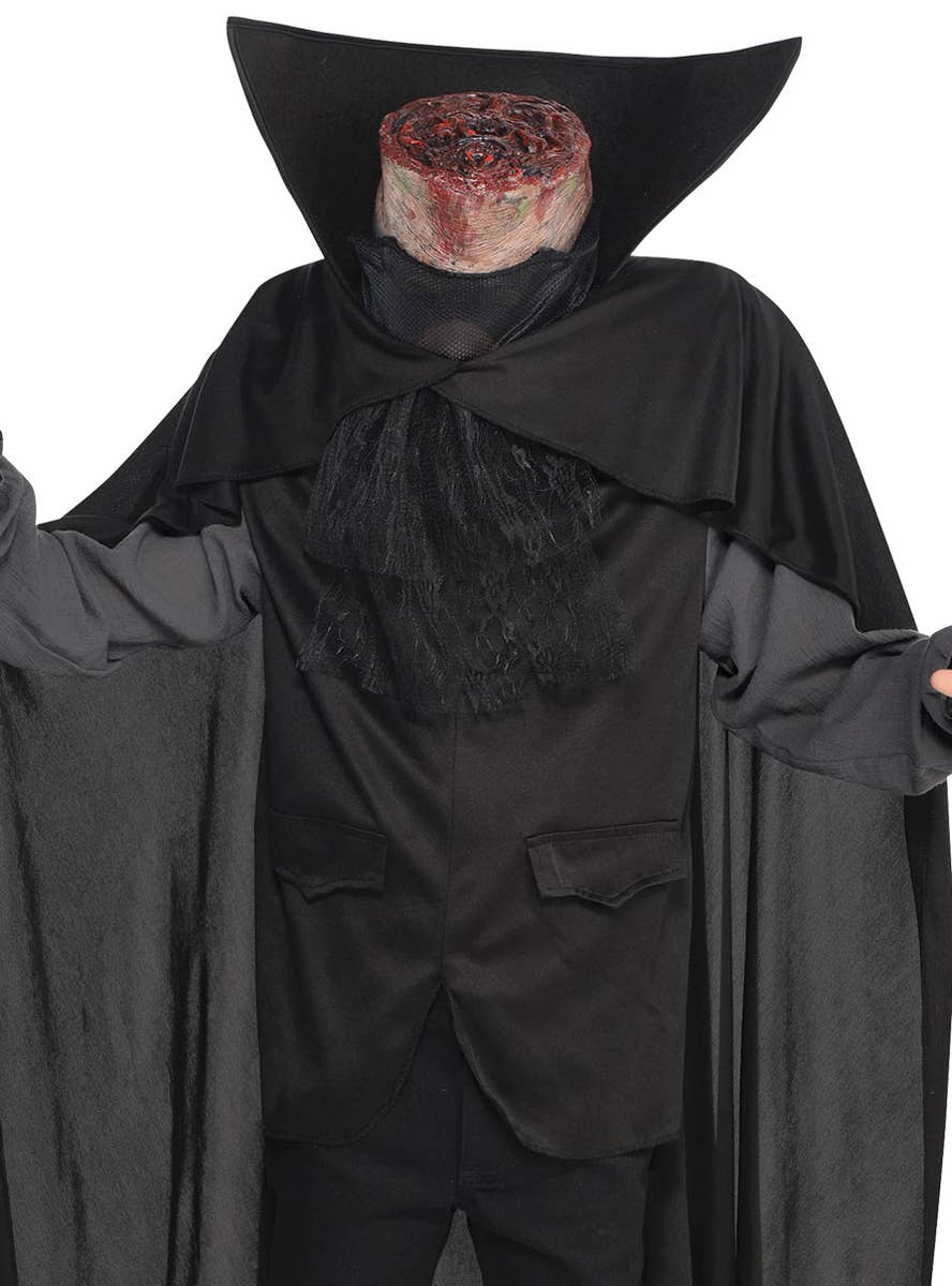 Image of Headless Horseman Teen Boys Halloween Costume - Close Image