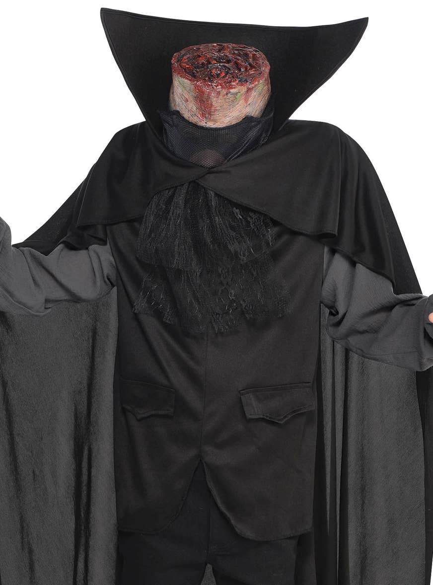 Image of Headless Horseman Boys Halloween Costume - Close Image