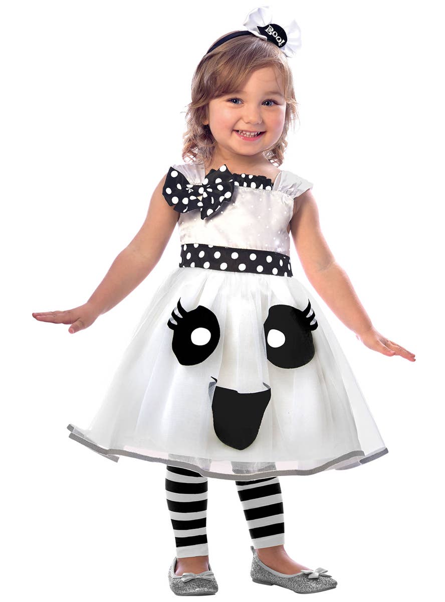 Image of Cutie Ghost Toddler Girls Halloween Costume - Main Image