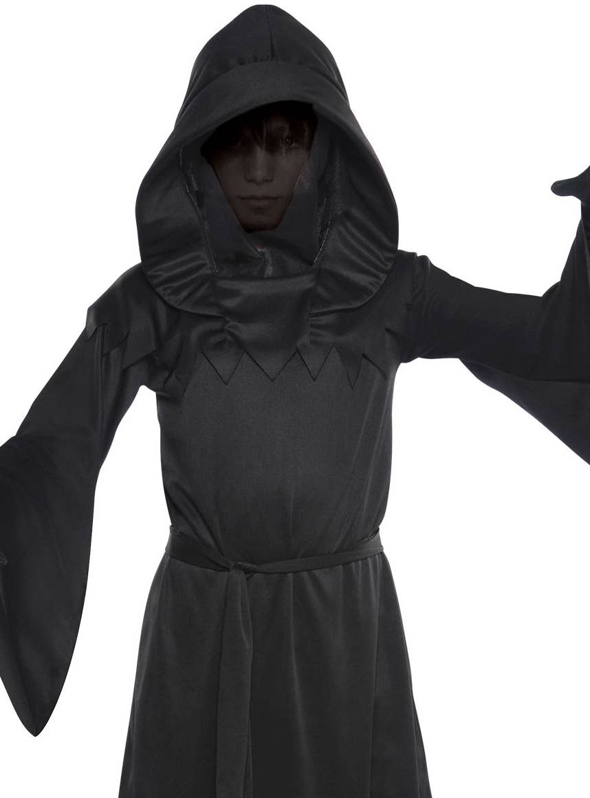 Image of Phantom of Darkness Boys Halloween Costume - Close Image