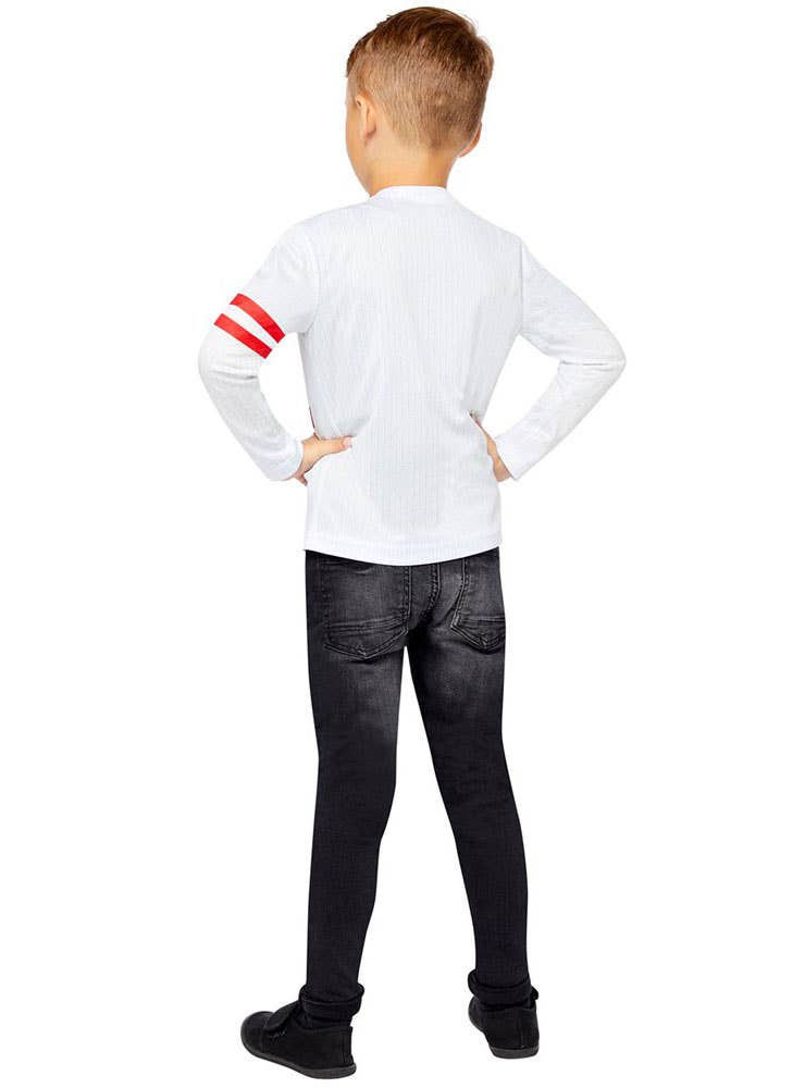 Rydell High Letterman Costume Jacket for Boys - Back Image