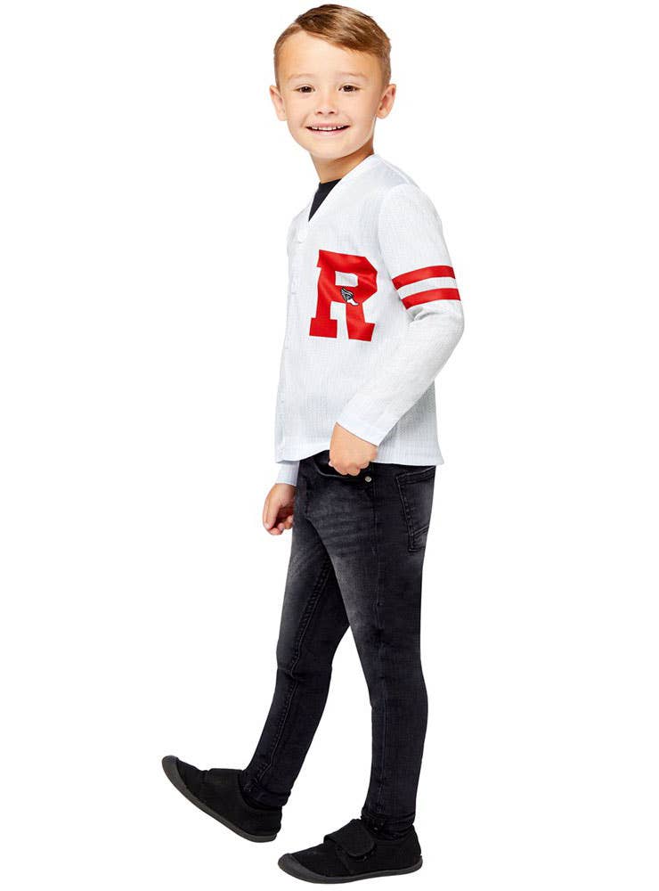 Rydell High Letterman Costume Jacket for Boys - Side Image