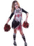 Image of Blood Splattered Zombie Cheerleader Teen Girls Halloween Costume