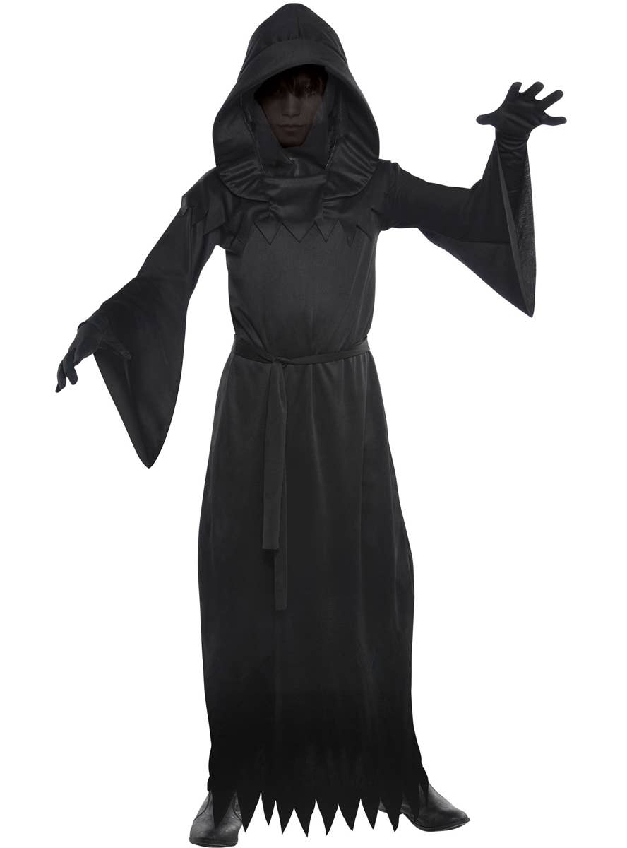 Image of Phantom of Darkness Teen Boys Halloween Costume 