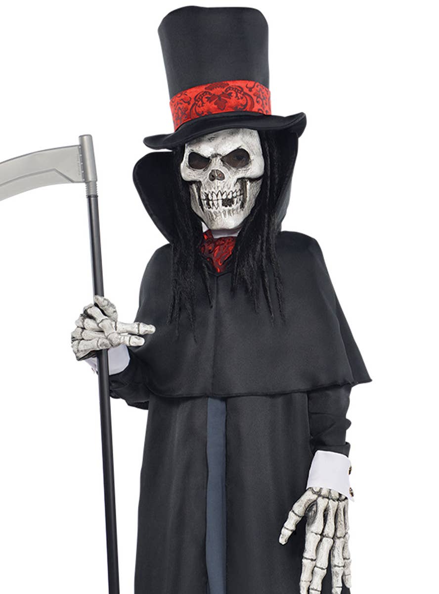 Image of Dapper Death Teen Boys Halloween Costume - Alternate Image