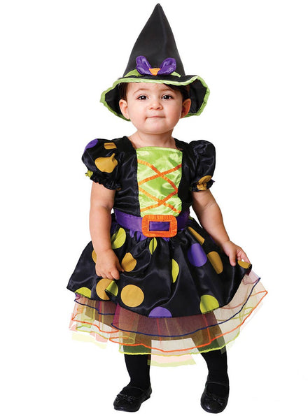 Image of Cauldron Cutie Infant and Toddler Witch Halloween Costume - Main Image