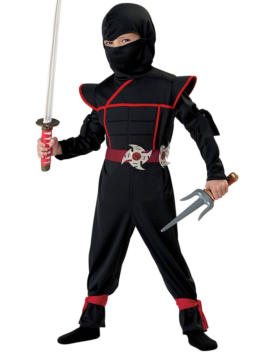 Japanese Ninja Toddler Boys Costume Alt Image