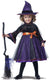 Hocus Pocus Toddler Girls Witch Halloween Costume Front View